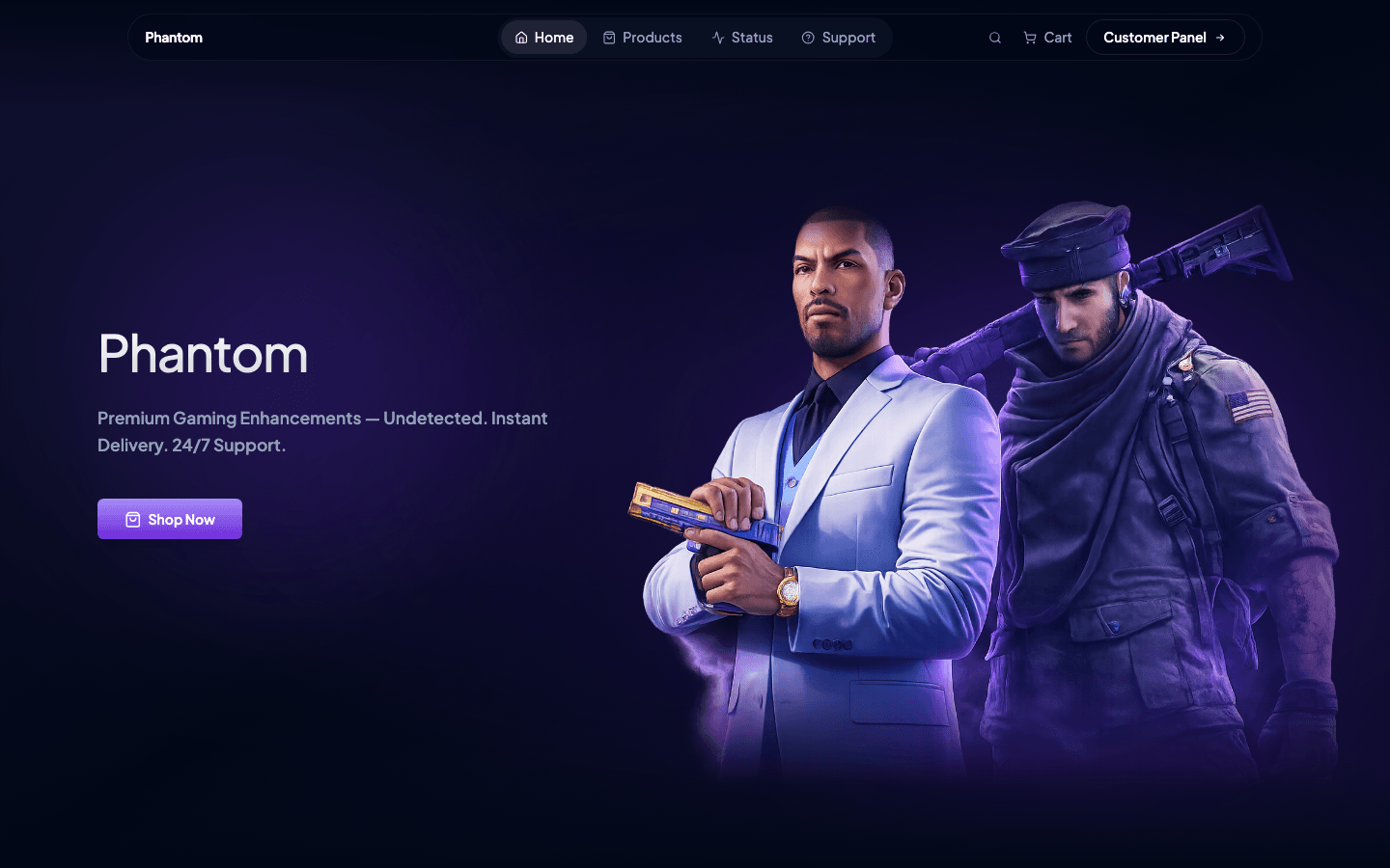 Phantom theme