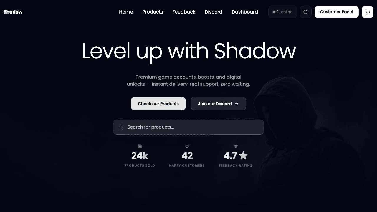 Shadow theme